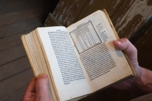 Vitruvius iterum..., Florence, Filippo Giunta, 1513. 
Photo André Cepeda