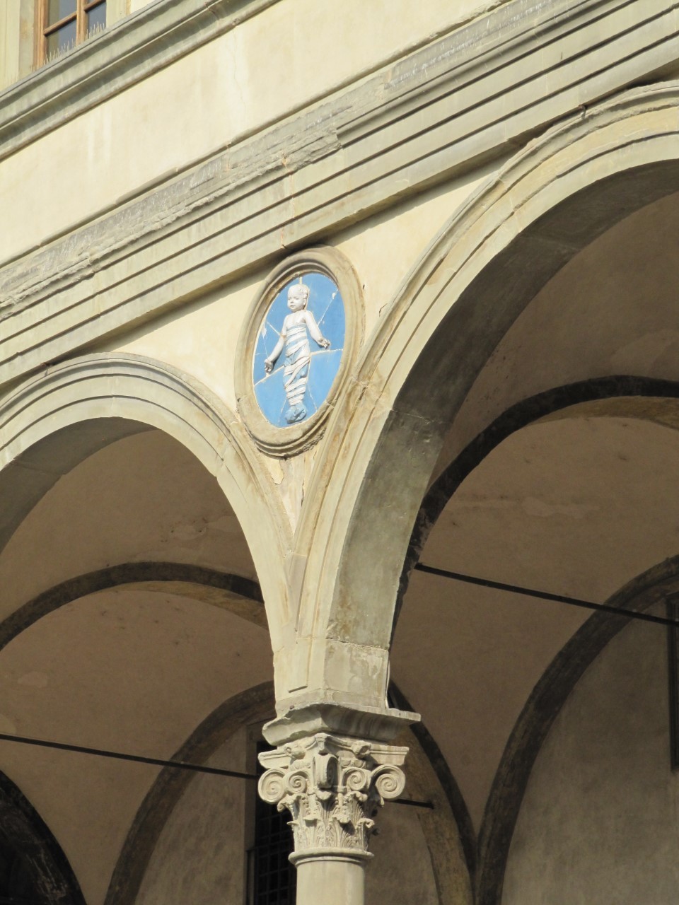 Filippo Brunelleschi Hôpital des Innocents Florence. DR.